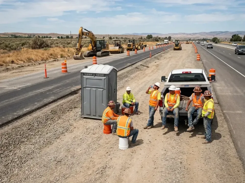 highway-road-construction-crew-007 — frequently asked questions, Porta Potty and Restroom Rentals in McFarland, CA
